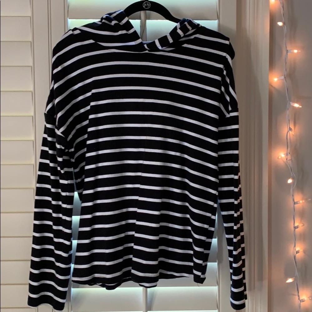 Striped Hoodie